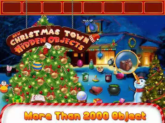 Play New Christmas Town Hidden Objects