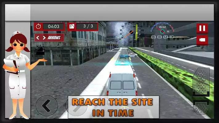 Play New City Ambulance game: Rescue Driver