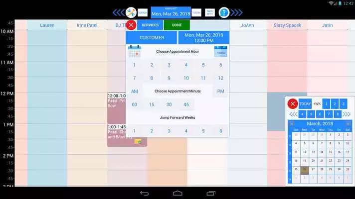 Play New Clover Salon Scheduler Play New Clover Salon Scheduler
