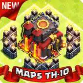 Free play online New COC Maps TH10 APK