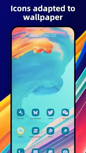 Play NewDroid 13 Launcher  and enjoy NewDroid 13 Launcher with UptoPlay