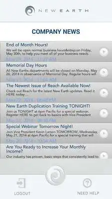 Play New Earth Mobile App