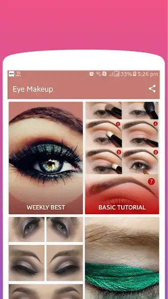 Play New Eye Makeup App  and enjoy New Eye Makeup App with UptoPlay