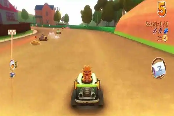 Play New Garfield Kart Cheat