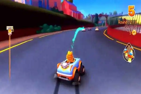 Play New Garfield Kart Cheat