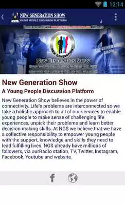Play NEW GENERATION SHOW