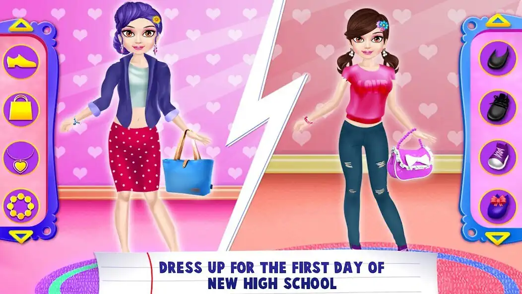 Play New Girl High School Crush : First date  and enjoy New Girl High School Crush : First date with UptoPlay