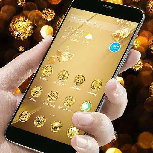 Run free android online New Golden Flower Business Style APUS luxury Theme APK Run free android online New Golden Flower Business Style APUS luxury Theme APK