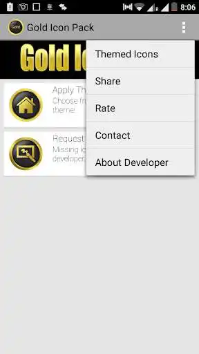 Play New Gold Icon Pack Free as an online game New Gold Icon Pack Free with UptoPlay