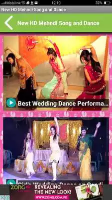 Play New HD Mehndi Dance and Song