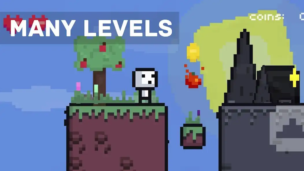 Play New Hero - pixel 2D-Platformer as an online game New Hero - pixel 2D-Platformer with UptoPlay