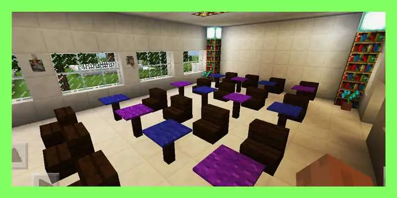 Play New High School Adventure. Map for MCPE