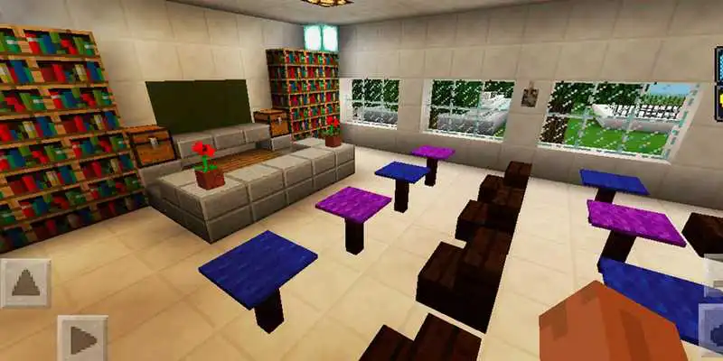 Play New High School Adventure. Map for MCPE
