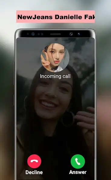 Play NewJeans Danielle Fake Call  and enjoy NewJeans Danielle Fake Call with UptoPlay