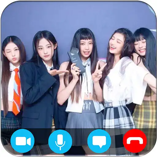 Play NEWJEANS Fake Call Fake Chat APK