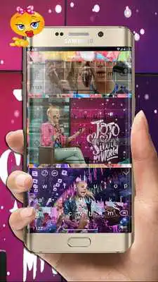 Play New JOJO Siwa Keyboard theme emoji