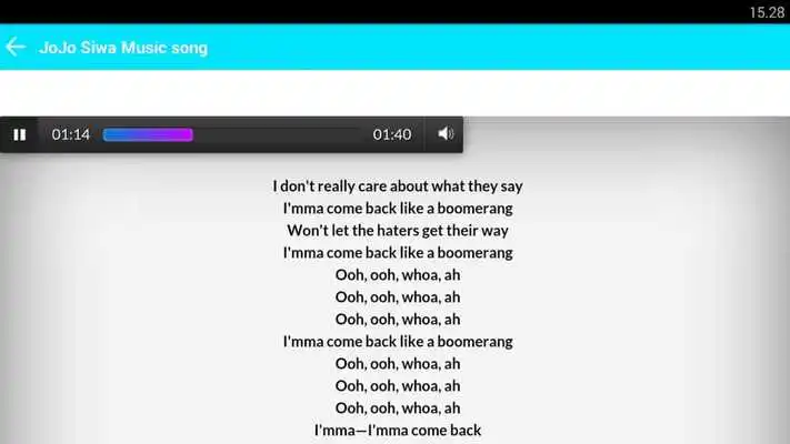 Play new jojo siwa song v.1.0.0 2018