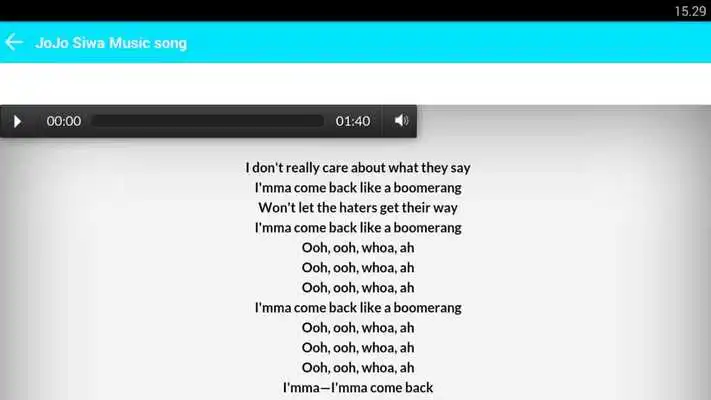 Play new jojo siwa song v.1.0.0 2018