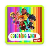 Free play online New Kids Coloring Book : Boboiboy APK