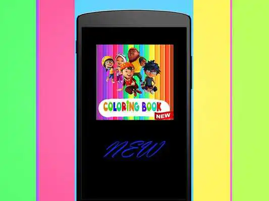 Play New Kids Coloring Book : Boboiboy