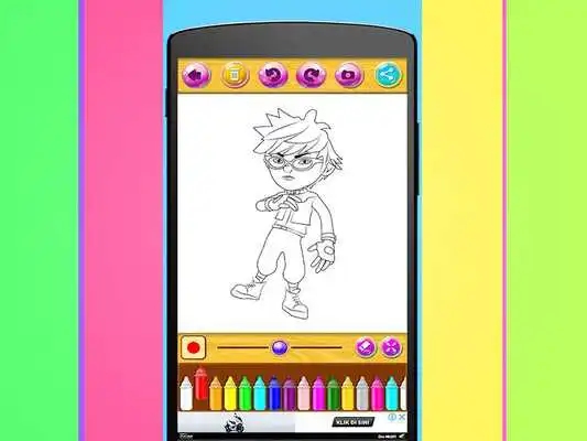 Play New Kids Coloring Book : Boboiboy