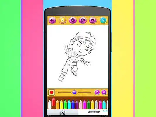 Play New Kids Coloring Book : Boboiboy