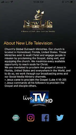 Play New Life Television  and enjoy New Life Television with UptoPlay