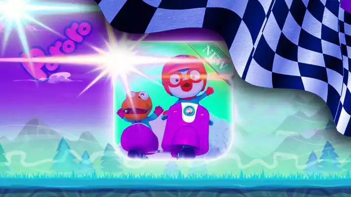 Play New little pororo Racing adventure