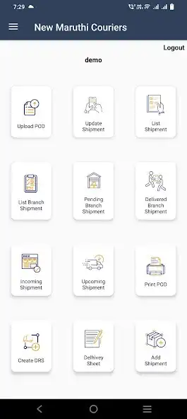 Play NEW MARUTHI COURIERS and CARGO as an online game NEW MARUTHI COURIERS and CARGO with UptoPlay