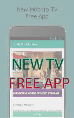 Play New Mobdro TV Free App Guide