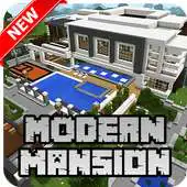 Free play online New Modern Mansion Map for Minecraft PE APK