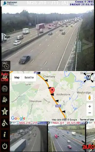 Play NEW Motorway Cam Watch UK as an online game NEW Motorway Cam Watch UK with UptoPlay