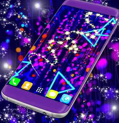 Play New Neon Live Wallpaper 2018