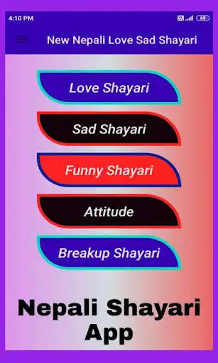 Play New Nepali shayari in 2020  and enjoy New Nepali shayari in 2020 with UptoPlay
