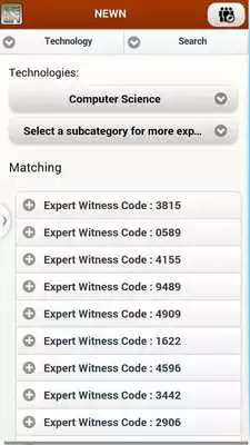 Play NEWN Expert Witness Search