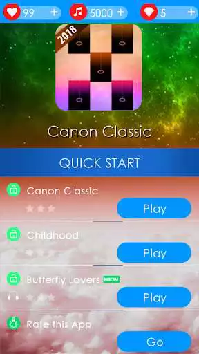 Play APK New Piano Tiles HD 2018  and enjoy New Piano Tiles HD 2018 with UptoPlay mypianos.btspianotiles.piano