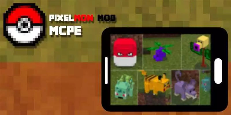 Play New Pixelmon MOD for MCPE