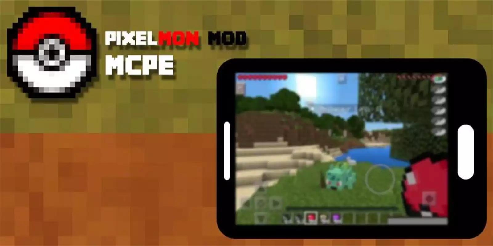 Play New Pixelmon MOD for MCPE