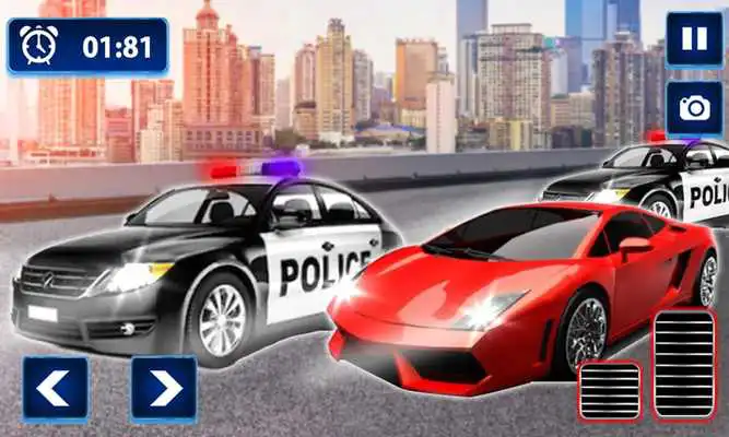 Play New Police Car Chase - Crime Police Car Chase Game