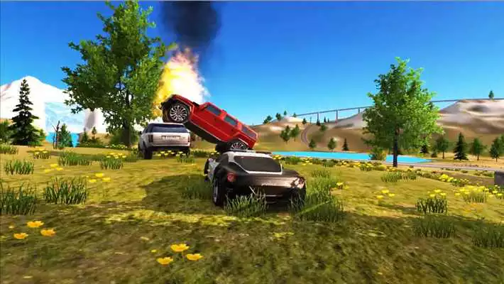 Play New Police Car Offroad simulator Driving