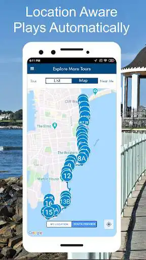 Play Newport Cliff Walk Tour Guide as an online game Newport Cliff Walk Tour Guide with UptoPlay