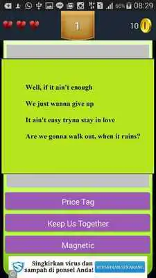 Play New Quiz Jessie J lyric