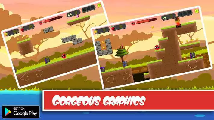Play New Red Ball 4 -  Bouncing Ball Love