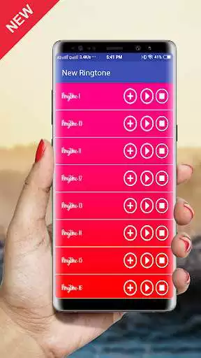 Play New Ringtone