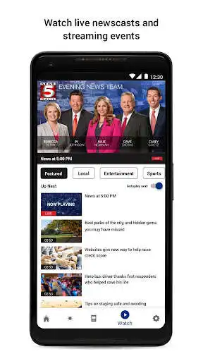 Play News 5 WCYB.com Mobile as an online game News 5 WCYB.com Mobile with UptoPlay