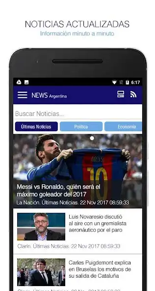 Play News Argentina. Noticias y Diarios  and enjoy News Argentina. Noticias y Diarios with UptoPlay