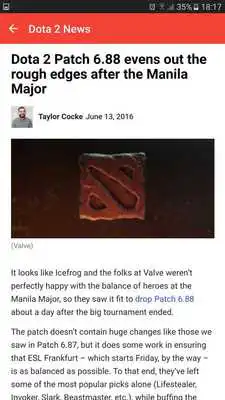 Play News: Dota 2
