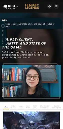 Play News for LoL 2.0 as an online game News for LoL 2.0 with UptoPlay