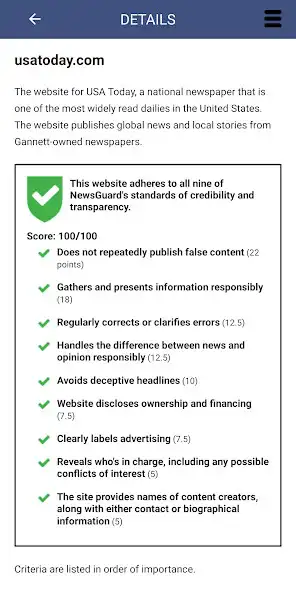 Play NewsGuard - News Trust Ratings as an online game NewsGuard - News Trust Ratings with UptoPlay