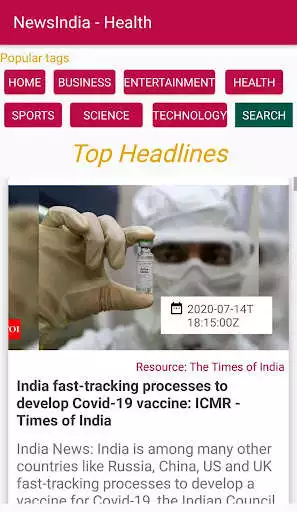 Play News India  and enjoy News India with UptoPlay